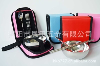 促销礼品、勺碗筷三件套、韩式餐具_碗筷_厨房用具__西部商贸网