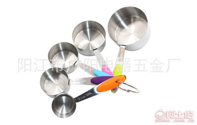 【自主品牌430不锈钢手柄量杯量勺厨房用品烘焙厨房小工具批发出口德国】阳江市广阳电器五金厂 - 产品库